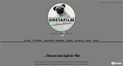 Desktop Screenshot of gretafilm.de